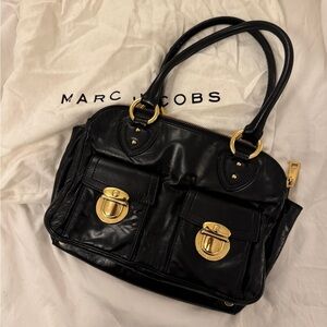 Authentic Marc Jacobs Blake Satchel in Black